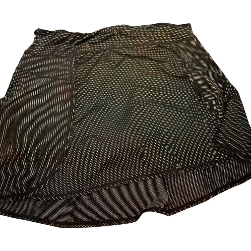Tribal Sport Polka Dot Skort, Black & White, Women's Size XL